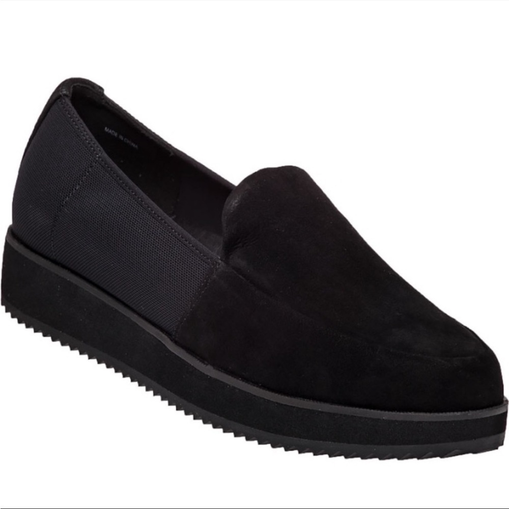 Black Women’s Slip-On Platform Loafer